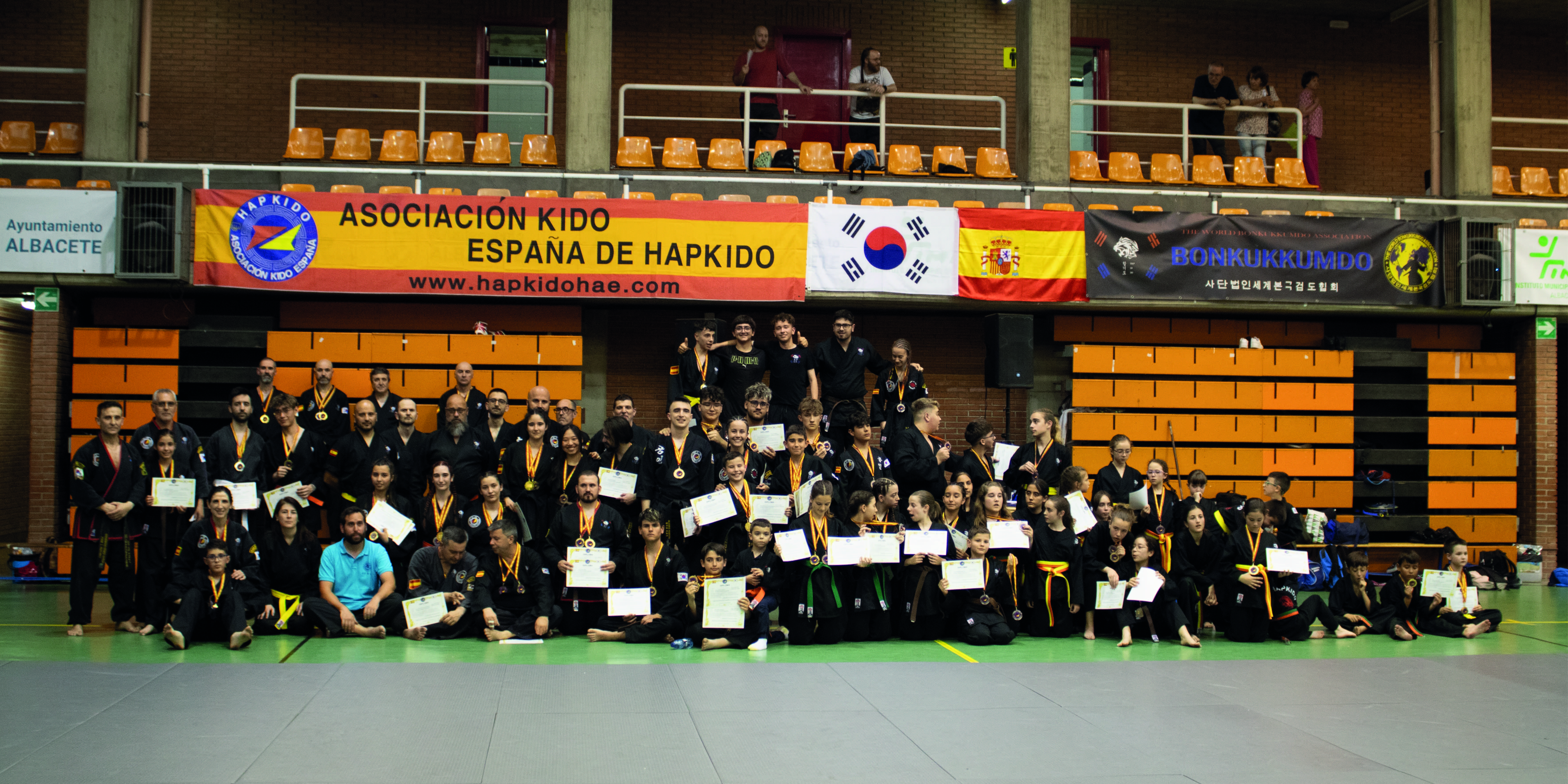 Fotografía todas las escuelas campeonato 2024